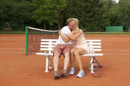 Matthias und Tayisiya gehen auf Tuchfühlung