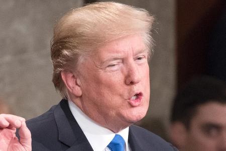 Donald Trump hat eine Strategie gegen Waldbrände: Laub kehren