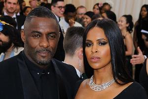 Idris Elba mit seiner Verlobten Sabrina Dhowre