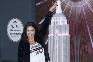Adriana Lima am Mittwoch in New York