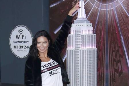 Adriana Lima am Mittwoch in New York