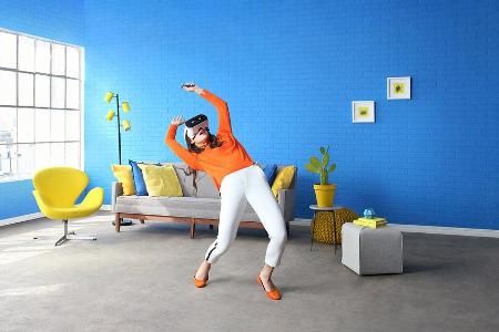 Das VR-Headset Mirage Solo von Lenovo bietet ein Erlebnis ohne Einschränkungen