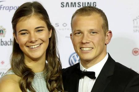 Fabian Hambüchen und Freundin Nina beim Deutschen Sportpresseball 2018