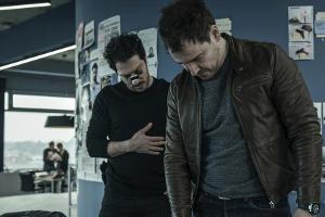 Fahri Yardim (l.) und Felix Kramer spielen in "Dogs of Berlin" die Hauptrollen