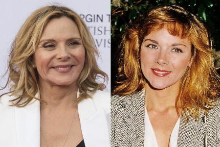 Kim Cattrall im Wandel der Zeit: Heute vs. 1984 (r.)