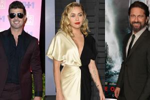 Robin Thicke, Miley Cyrus und Gerard Butler haben durch das Feuer ihre Häuser in Malibu verloren