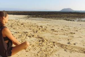 Gal Gadot genießt die Ruhe