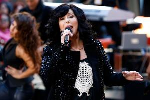 Cher bei einem Auftritt in New York City