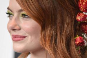 Ein echtes Blumenkind: Emma Stone