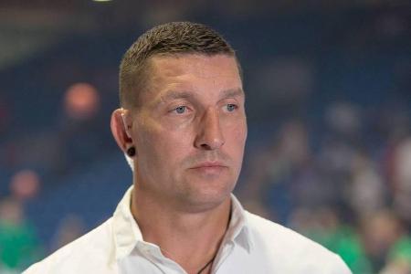 Stefan Kretzschmar vor einem Handballspiel vor wenigen Tagen