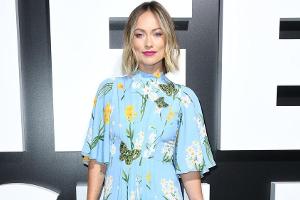 Olivia Wilde entschied sich für einen himmelblauen Blüten-Traum