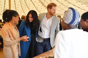 Herzogin Meghan, ihre Mutter Doria Ragland und Prinz Harry feiern die Macher von "Together: Our Community Cookbook"