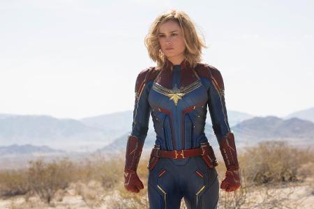 Brie Larson als Captain Marvel im gleichnamigen Kinofilm