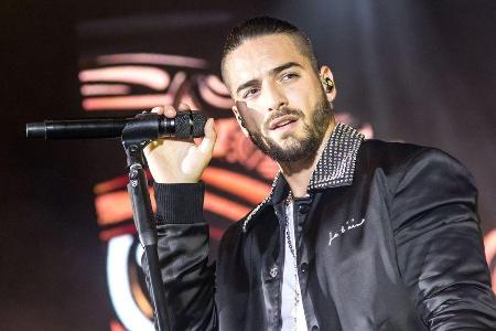 Maluma kommt nicht nur auf der Bühne sondern auch auf Instagram - über 35 Millionen Follower - gut an