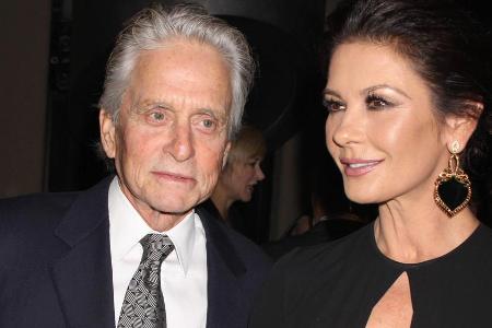 Michael Douglas und Catherine Zeta-Jones bei einem Auftritt in New York