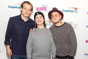 Die ersten Songs von Lukas Graham (v.l.: Magnus Larsson, Lukas Forchhammer und Mark Falgren) wurden über Facebook verbreitet