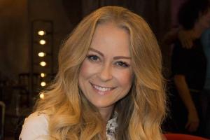 Jenny Elvers bei einem TV-Auftritt