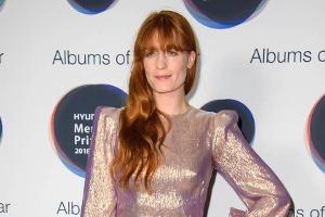 Sängerin Florence Welch bei der Preisverleihung in London