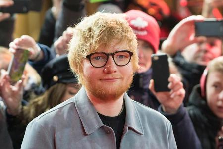Ed Sheeran, hier auf der Berlinale, besuchte am Wochenende ein Kinderkrankenhaus