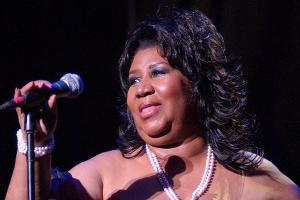Aretha Franklin in ihrem Element