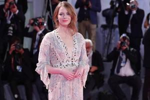 Emma Stone bei der Premiere des Films "The Favourite" bei den Filmfestspielen in Venedig
