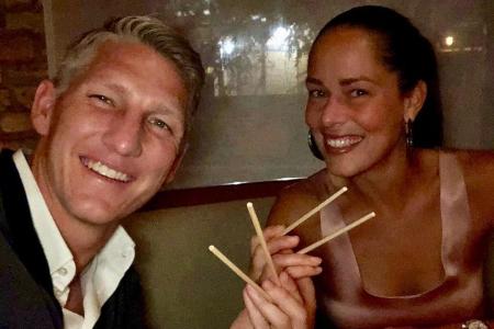 Bastian Schweinsteiger und Ana Ivanovic lassen es sich bei ihrem Sushi-Date gut gehen