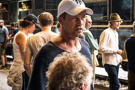 Til Schweiger am Filmset von 