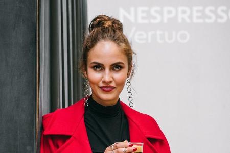 Elena Carrière bei der Nespresso Vertuo Launchparty