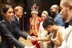 Herzogin Meghan, Prinz Harry und ein fast echter König George III.