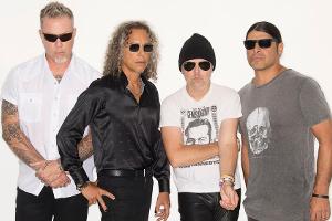 Sind unter die Schnapsbrenner gegangen: James Hetfield, Kirk Hammett, Lars Ulrich und Robert Trujillo (v.l.n.r.)