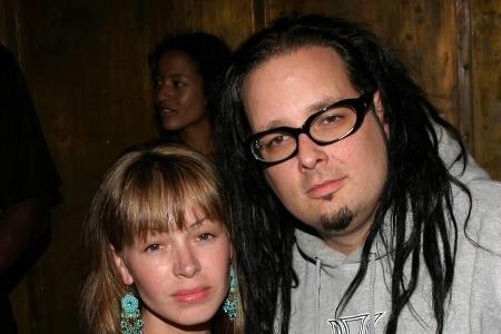 Jonathan Davis mit seiner Frau Deven