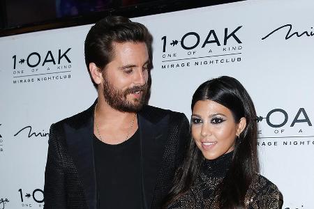 Kourtney Kardashian und Scott Disick kurz vor ihrer Trennung im Jahr 2015