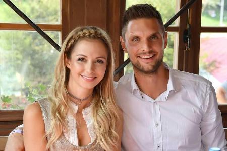 Sven Ulreich und seine Frau Lisa beim letztjährigen Oktoberfest