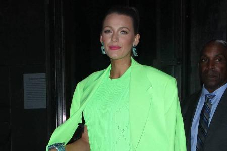 Schauspielerin Blake Lively am Freitagabend in New York