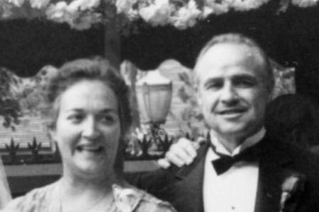 Morgana King an der Seite von Marlon Brando in 