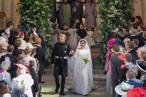 Prinz Harry und Herzogin Meghan an ihrem großen Tag