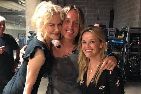 Reese Witherspoon und Nicole Kidman besuchen das Konzert von Keith Urban
