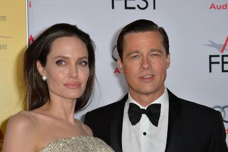 Ein Bild aus glücklichen, gemeinsame Tagen: Angelina Jolie und Brad Pitt im Jahr 2015