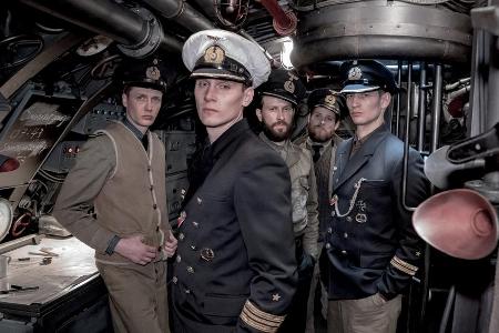 Die junge Besatzung der Serien-Variante von 