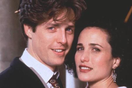 Hugh Grant und Andie MacDowell in 