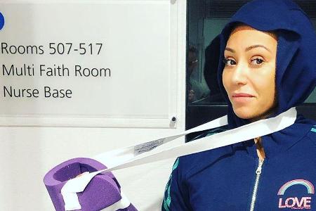 Mel B hatte Glück im Unglück