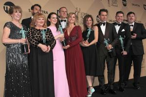 Der Cast der Serie "Downton Abbey" bei den SAG Awards 2016