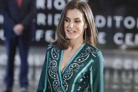 Was für ein Kleid: Letizia von Spanien