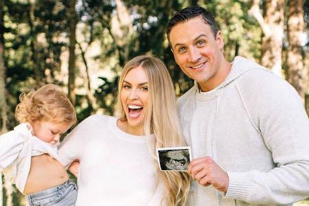 Model Kayla Rae Reid und Schwimmer Ryan Lochte bekommen 2019 wieder Besuch vom Klapperstorch