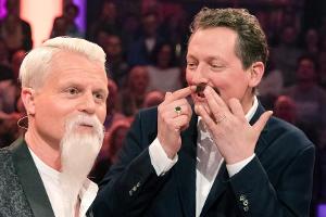 "Hirschhausens Quiz des Menschen - Weihnachten spezial": Guido Cantz, Eckart von Hirschhausen tragen die neuesten Barttrends...