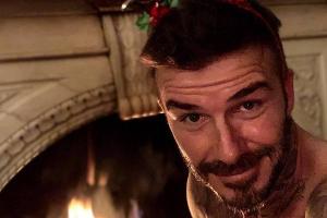 David Beckham freut sich auf das Weihnachtsfest