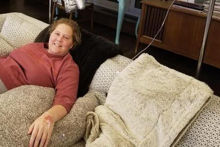 Die Schwangerschaftsübelkeit macht Amy Schumer schwer zu schaffen