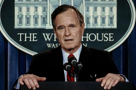 George H. W. Bush verstarb am Freitag im Alter von 94 Jahren