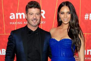 Sie sind verlobt und werden bald Eltern: Robin Thicke und April Love Geary