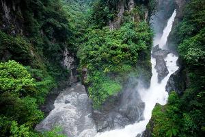 Dieser Wasserfall ist kein Riese - aber riesig beeindruckend